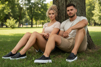 Quilted Platform Trainer Sneakers