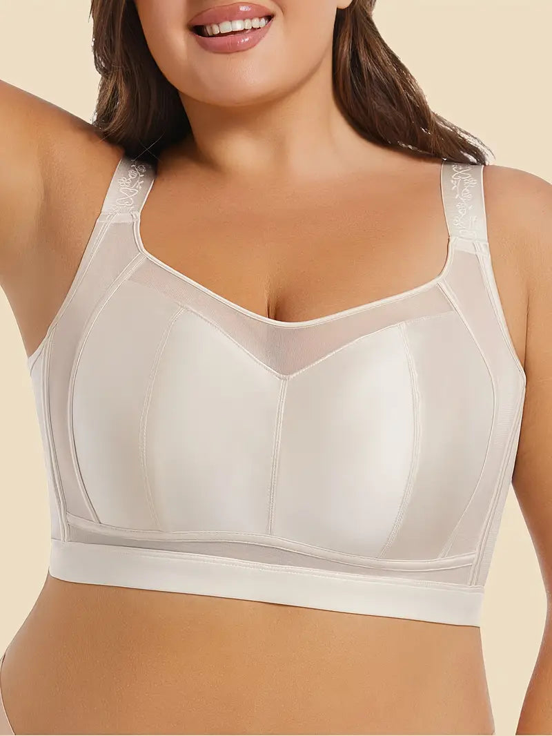 Wingslove Plus Size French Seamless Bra