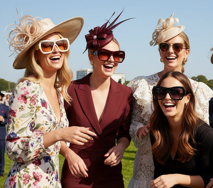 CAESAR Large Frame Integrated Sunglasses