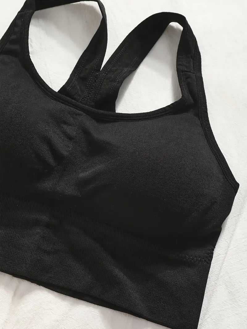CELILIN Racerback Plus Size Sports Bras