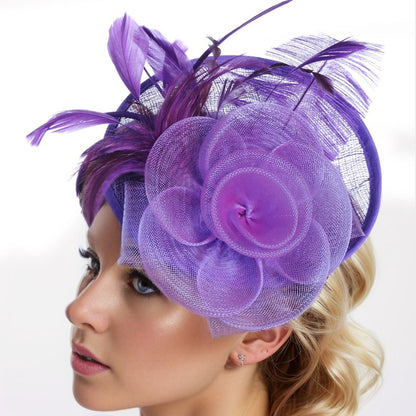 Ostrich Fascinator Hats