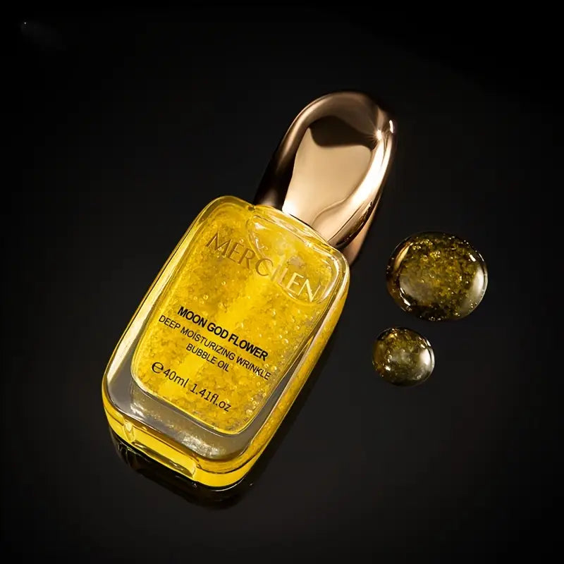 MERCILEN Moon God Flower Deep Moisturizing Bubble Oil