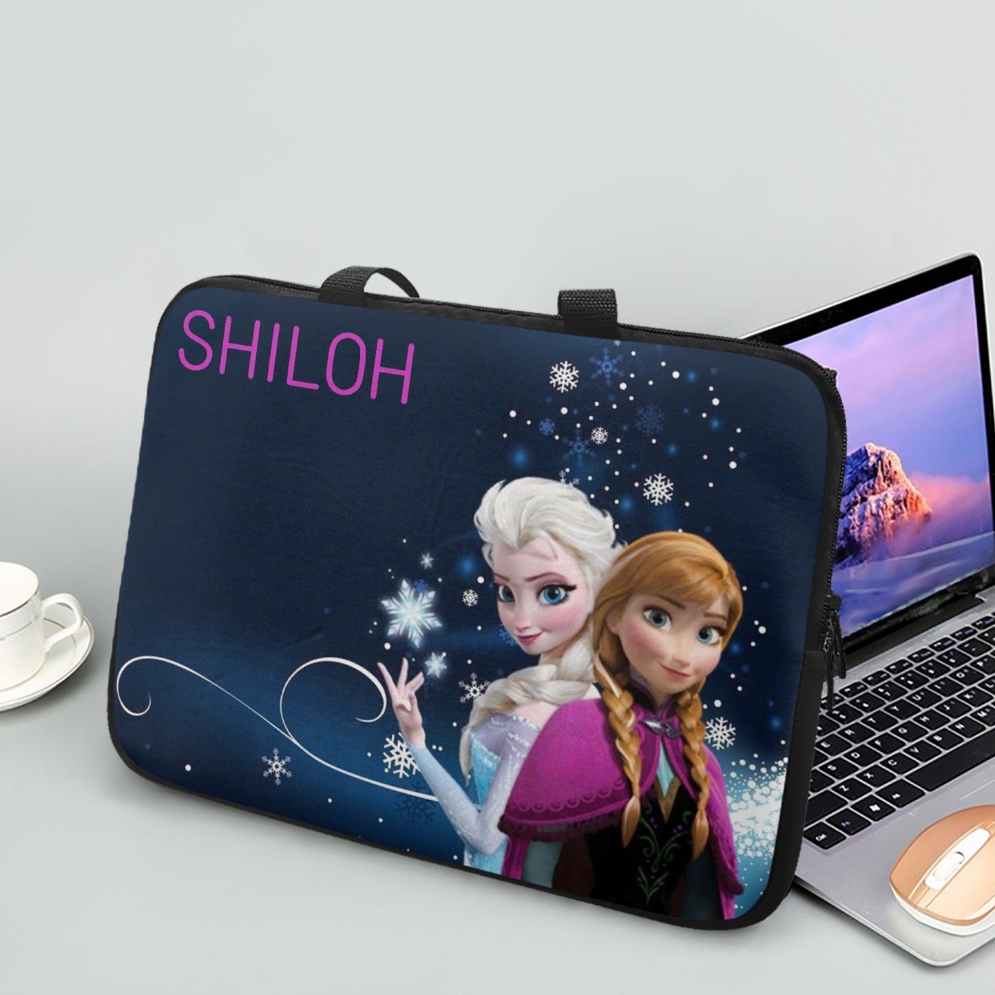 School Book Bags or Laptop Sleeves (Handles) - Frozen