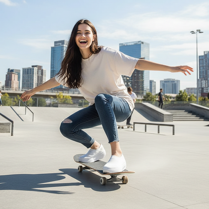 Rolling Sole Mesh Slip-on Platform Sneakers