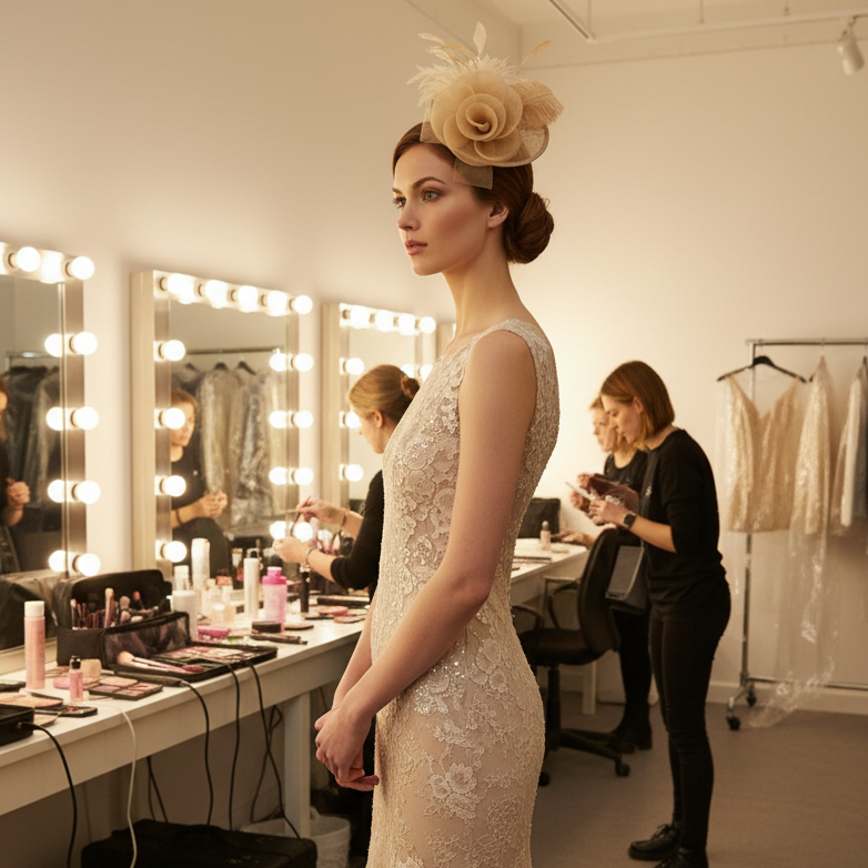 Ostrich Feather Fascinators