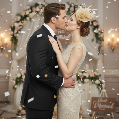 Ostrich Feather Fascinators