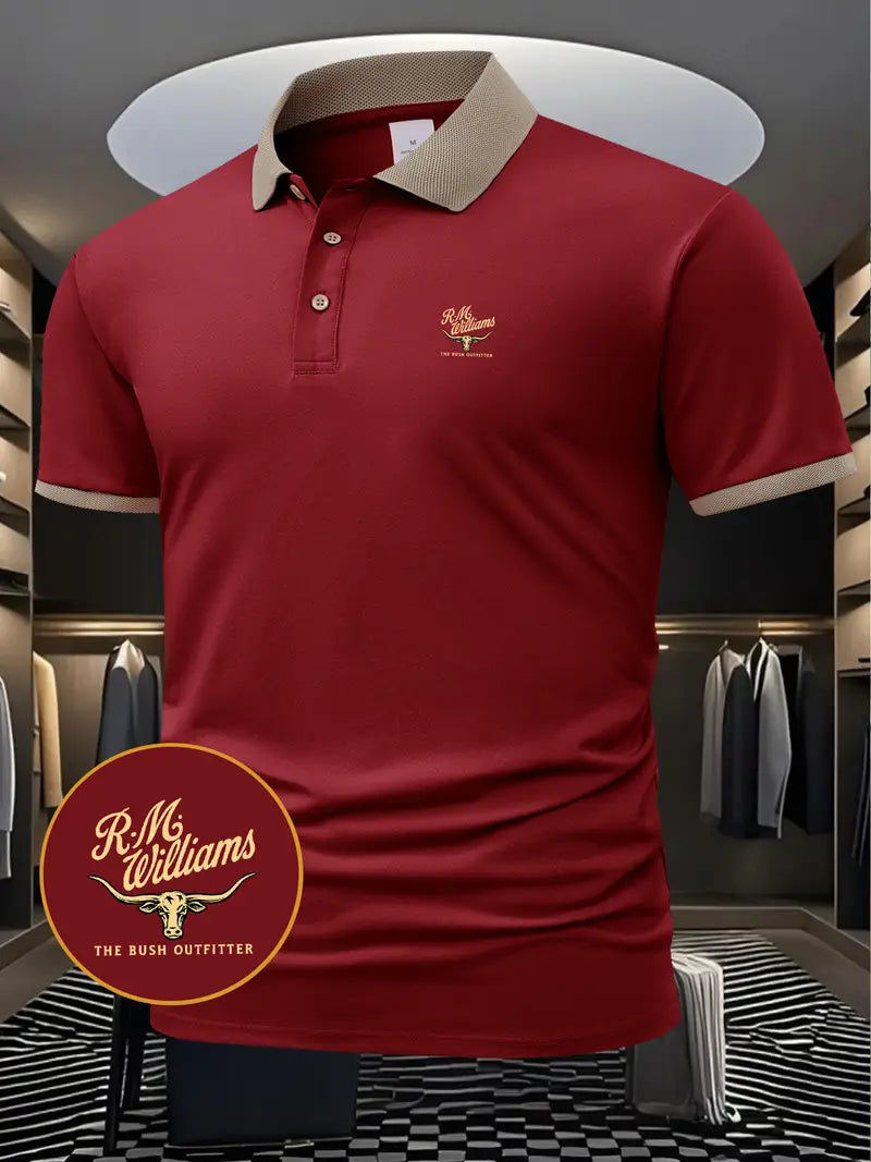 R. M. Williams Short Sleeve Polo Shirts
