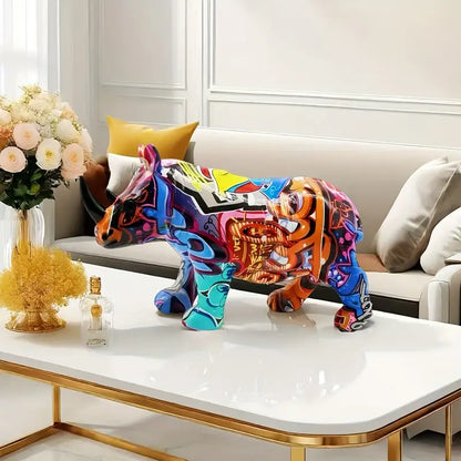 CREAHO Graffiti Art Resin Sculptures