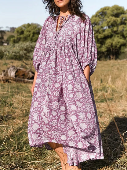 Eilly Bazar Viscose Printed Dress