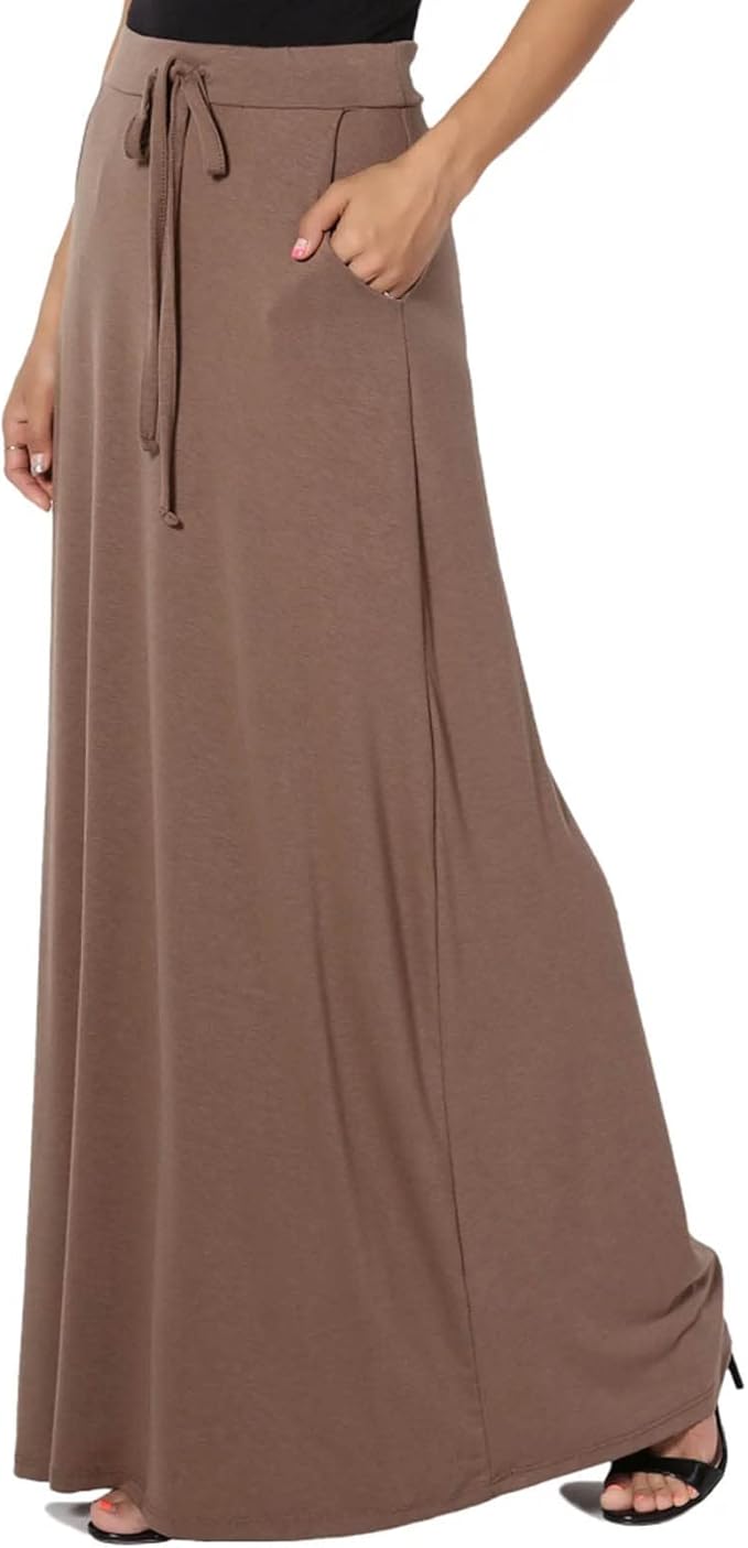 Double Take Soft Maxi Skirts