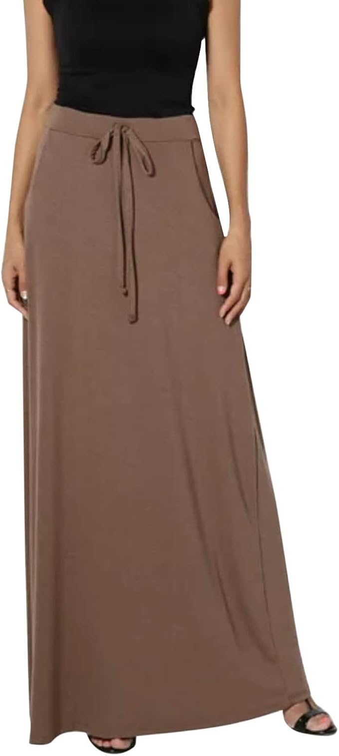 Double Take Soft Maxi Skirts