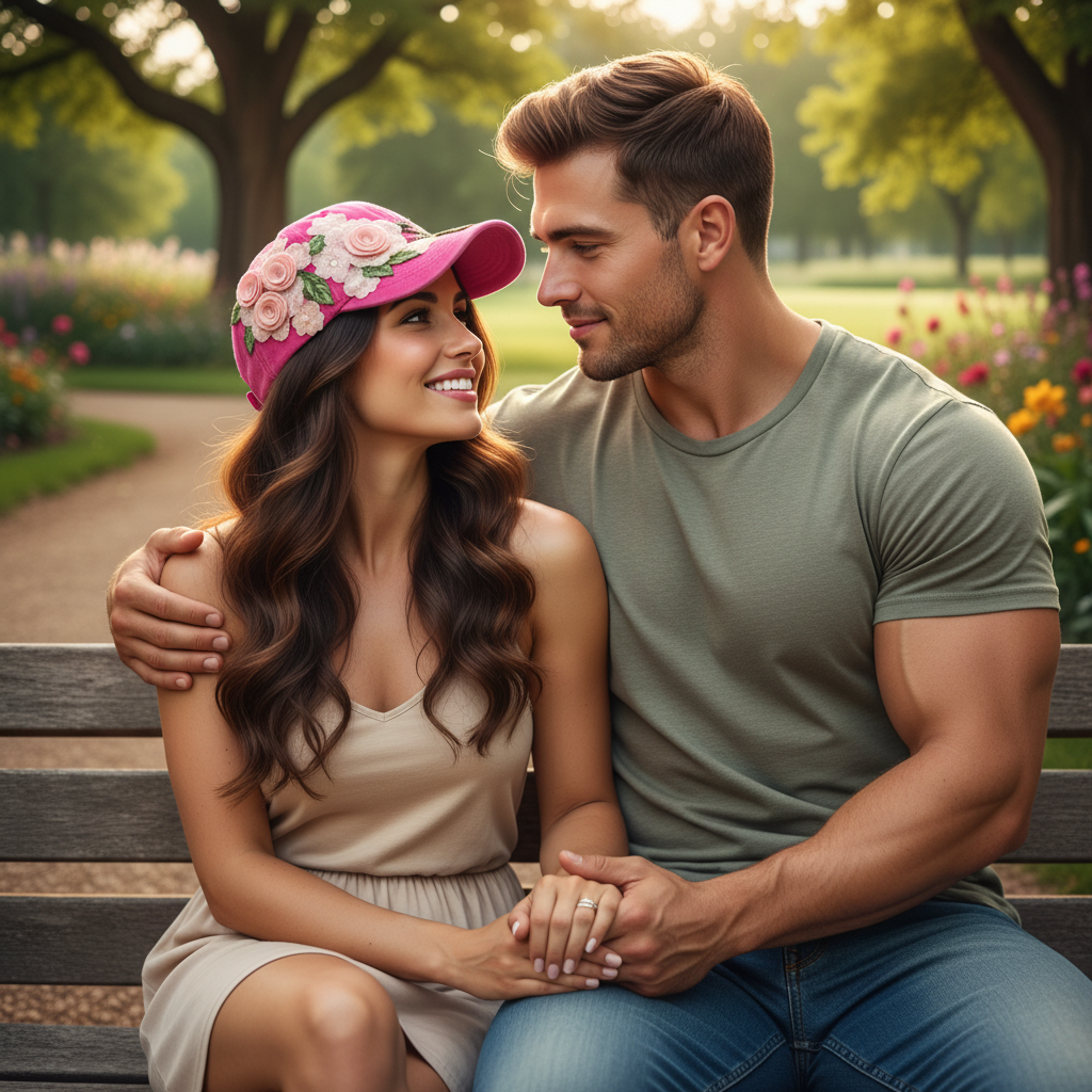 Bloom Floral Baseball Caps