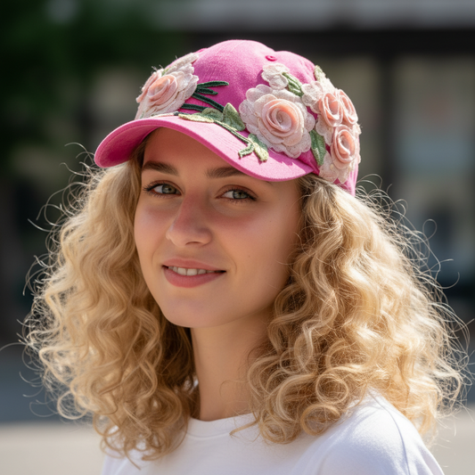 Bloomz Floral Baseball Caps