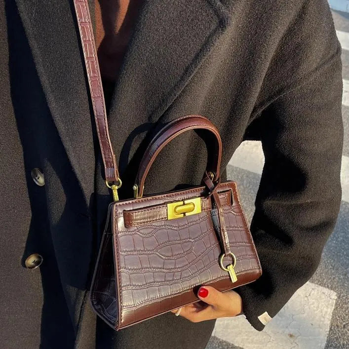 Lee Radziwill Inspired Petite Kelly Crossbody Handbag