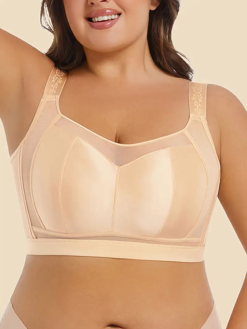 Wingslove Plus Size French Seamless Bra