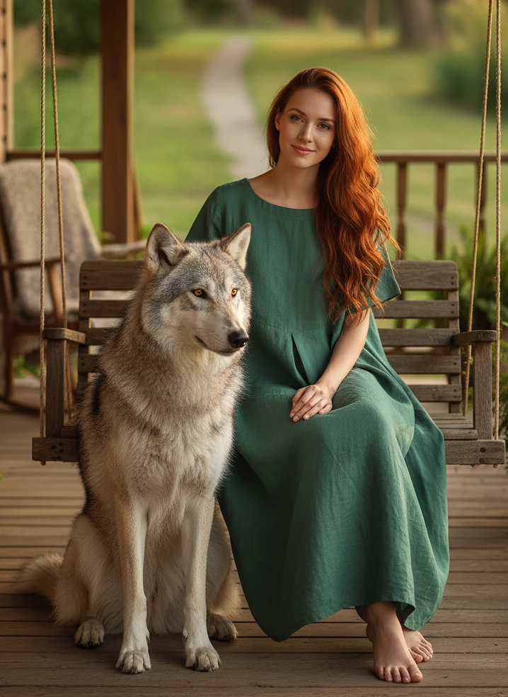 SLPY Linen Maxi Dress