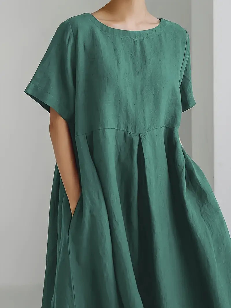 SLPY Linen Maxi Dress