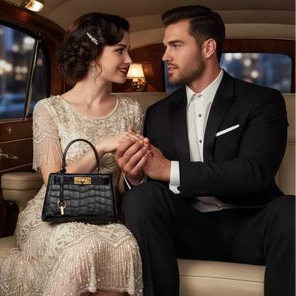 Lee Radziwill Inspired Petite Kelly Crossbody Handbag