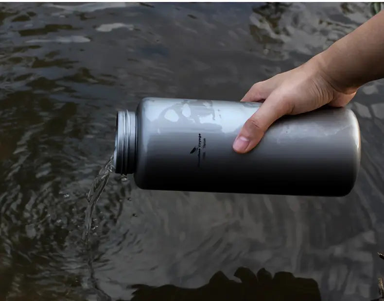 Boundless Voyage Pure Titanium Water Bottle Flask