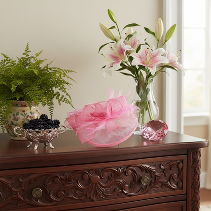 Hemp & Feather Hairpin Fascinators