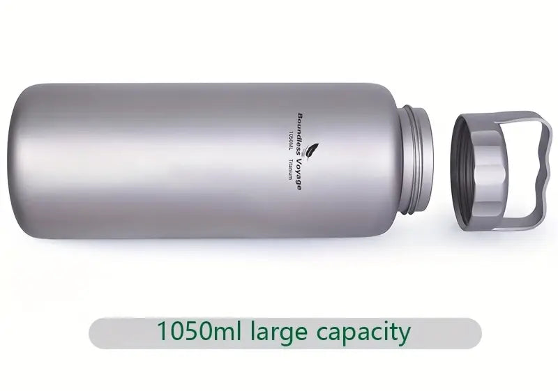 Boundless Voyage Pure Titanium Water Bottle Flask