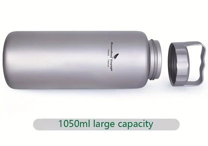 Boundless Voyage Pure Titanium Water Bottle Flask