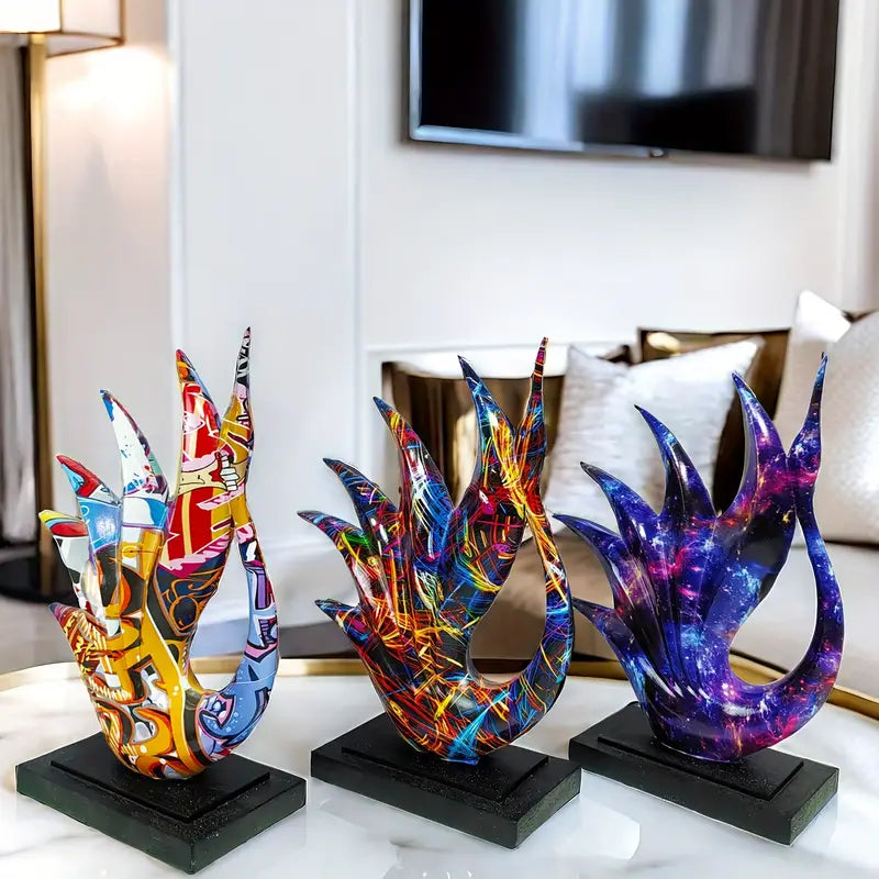 CREAHO Graffiti Art Resin Sculptures