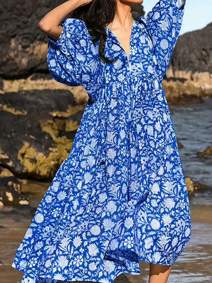 Eilly Bazar Viscose Printed Dress