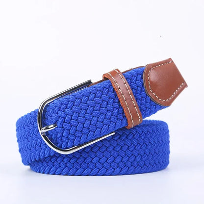 Casual Woven Fabric Elastic Belts