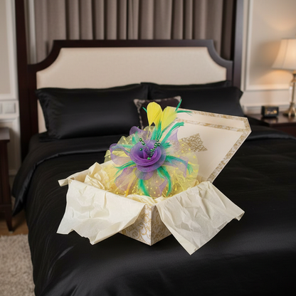 KOKO Mesh Feather Headband Fascinators