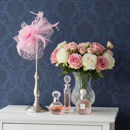 KOKO Mesh Feather Headband Fascinators