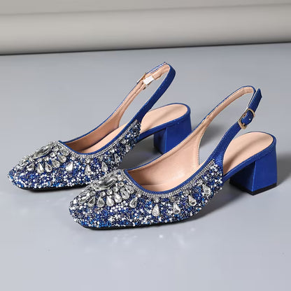Luxurious Rhinestone Sandals