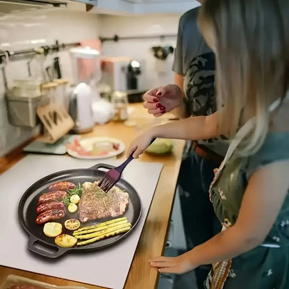 Multi-Function Cast Iron Non-Stick Griddle Skillet