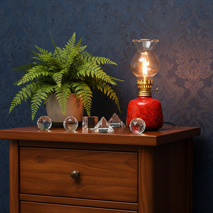 Ceramic Glaze Oil Lamps