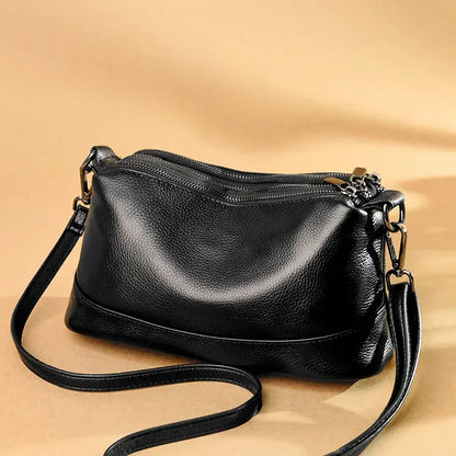 Luxury Genuine Cowhide Leather Handbags