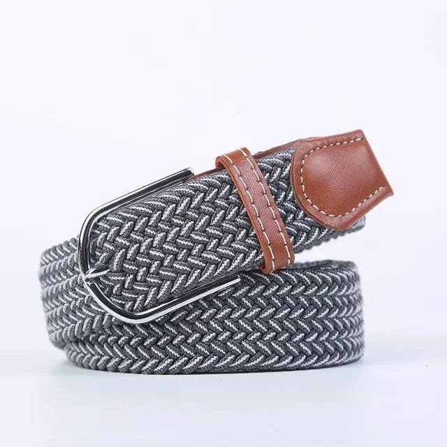 Casual Woven Fabric Elastic Belts