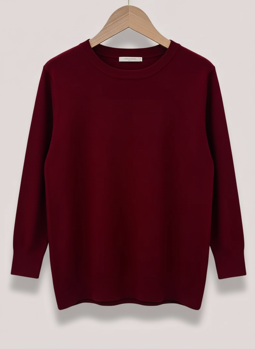 Seraphine Round Neck Short Sleeve Knit Tops