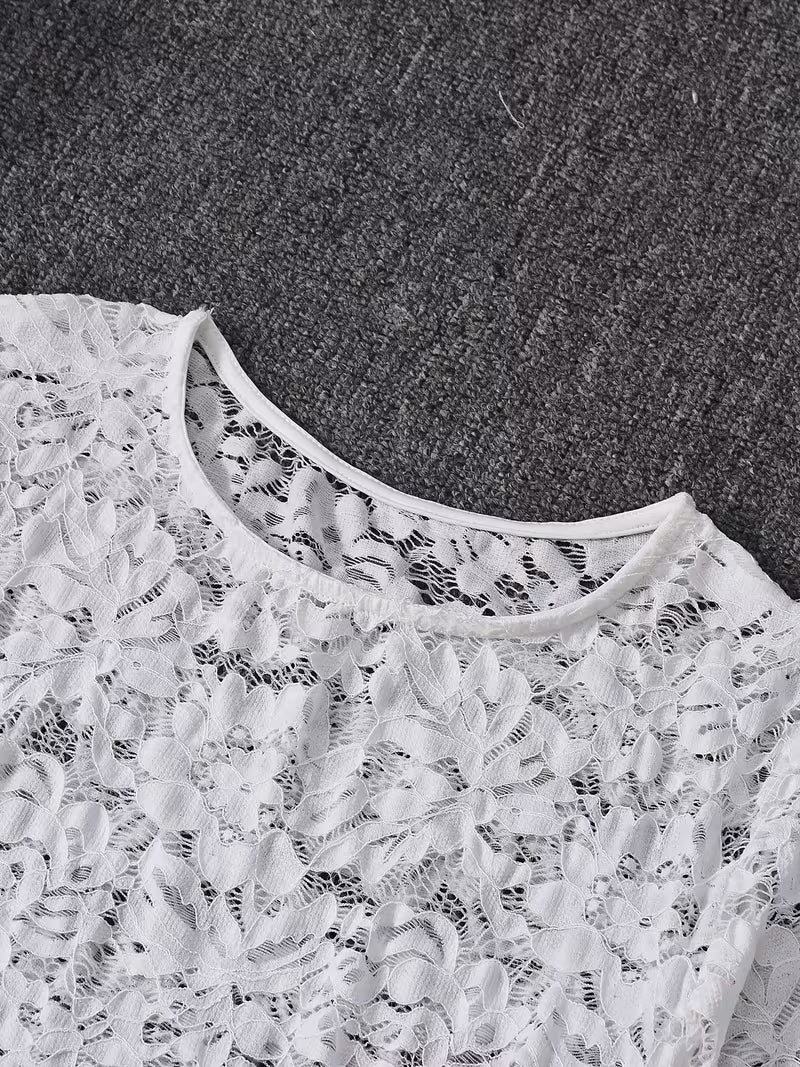 Lace Bohemian Maxi Dress