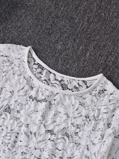 Lace Bohemian Maxi Dress