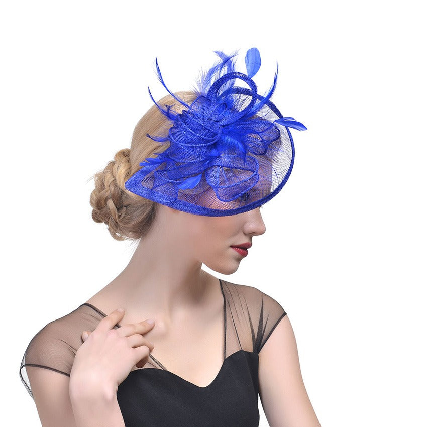 Hemp & Feather Hairpin Fascinators