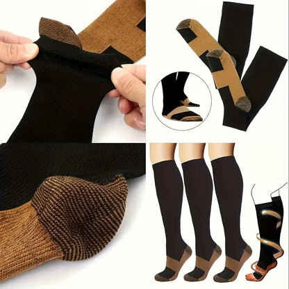 Copper Compression Knee High Socks