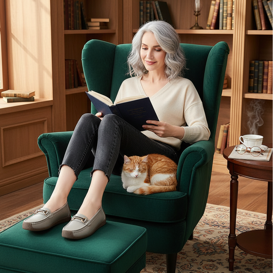 Damascus Leather Loafers