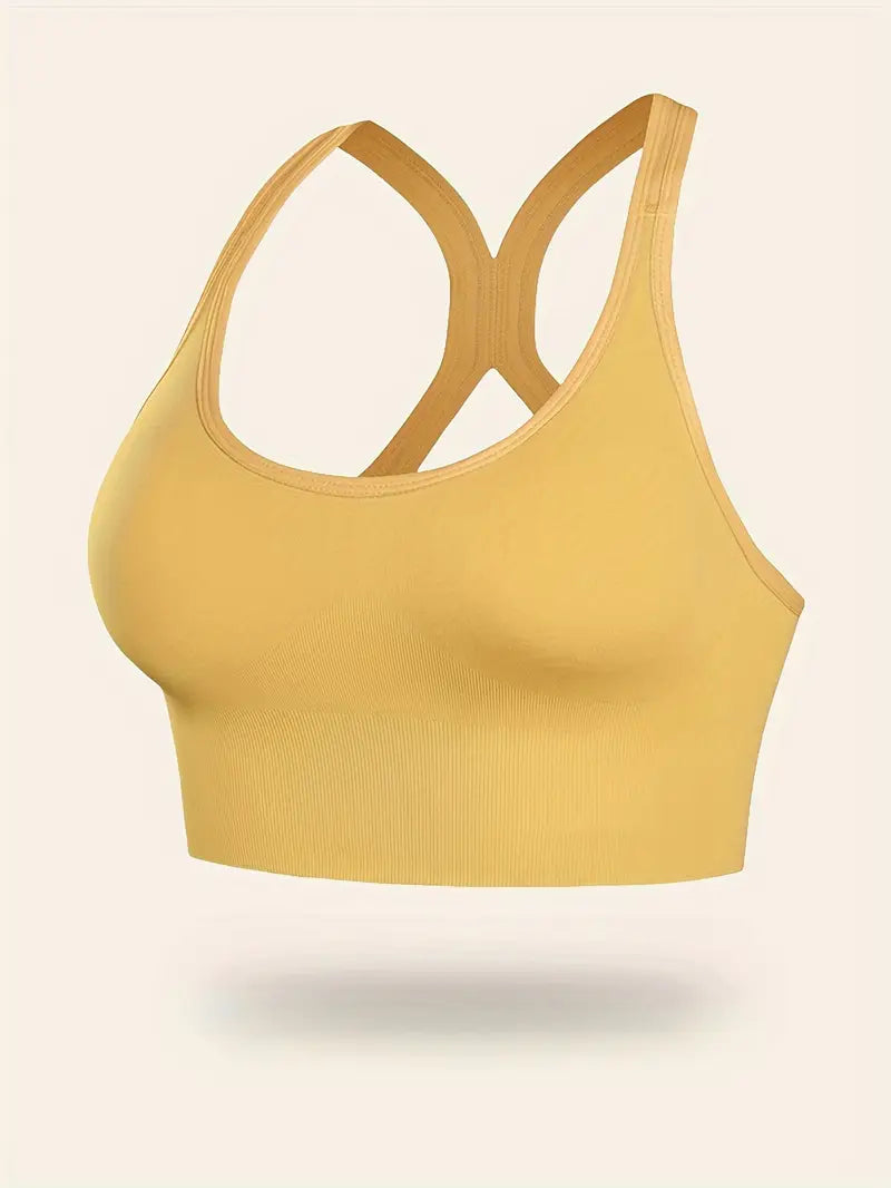 CELILIN Racerback Plus Size Sports Bras