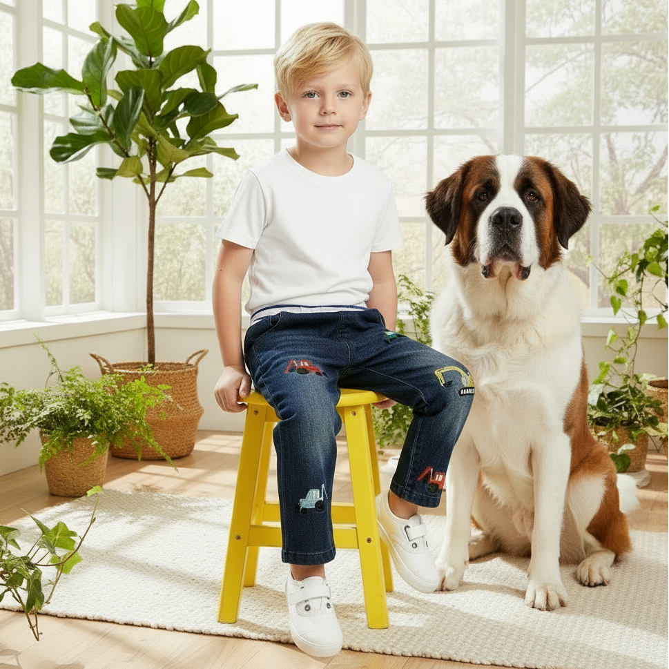 PatPat Digger Denim Pants