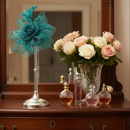 KOKO Mesh Feather Headband Fascinators