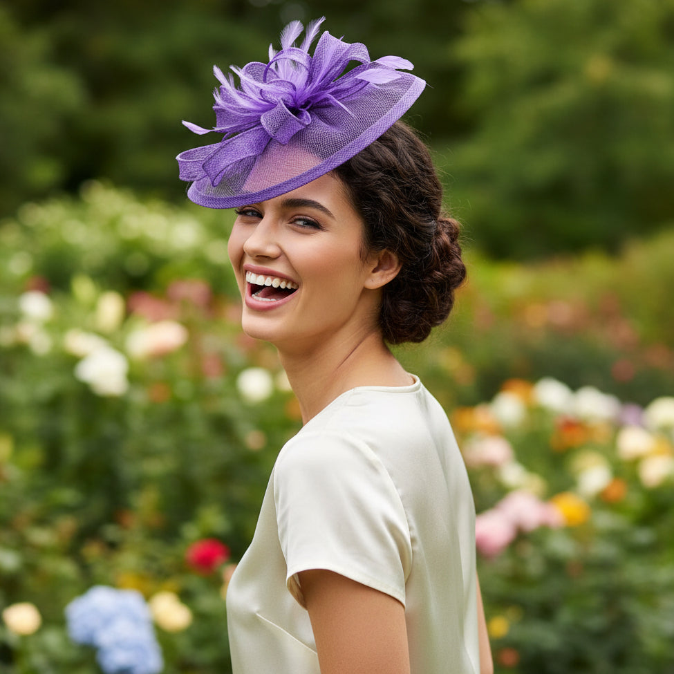 Hemp & Feather Hairpin Fascinators