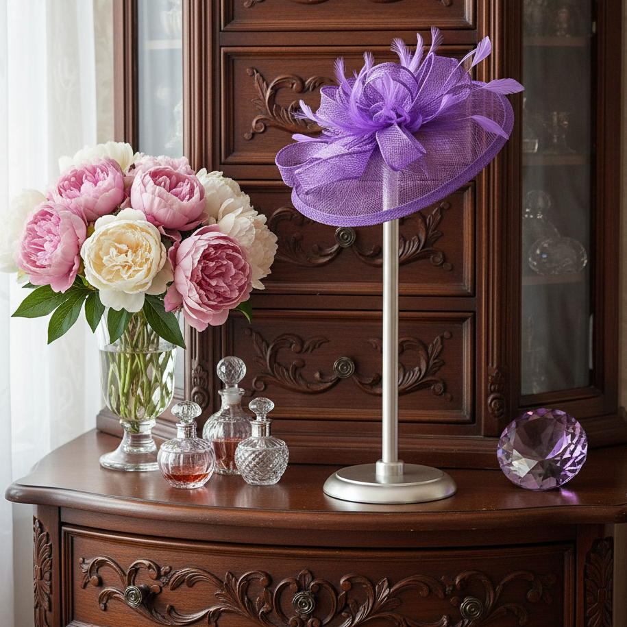 Hemp & Feather Hairpin Fascinators