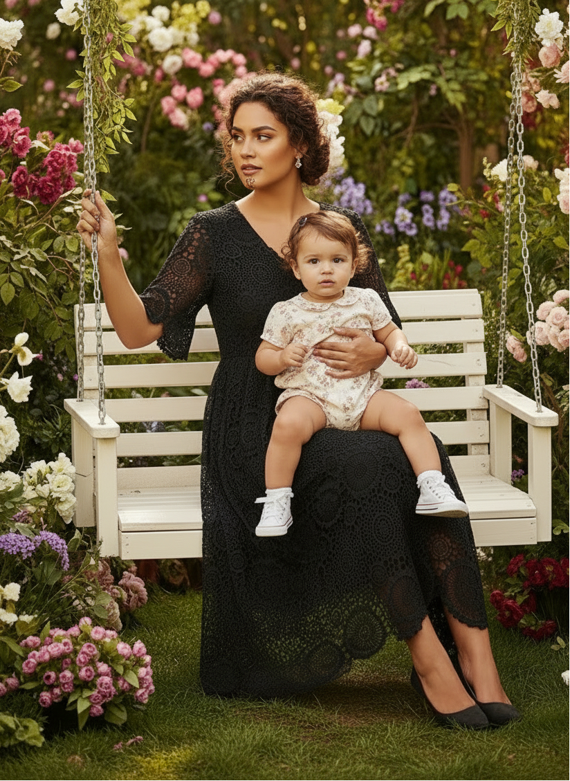 ZANZEA Plus Size Lace Maxi Dresses