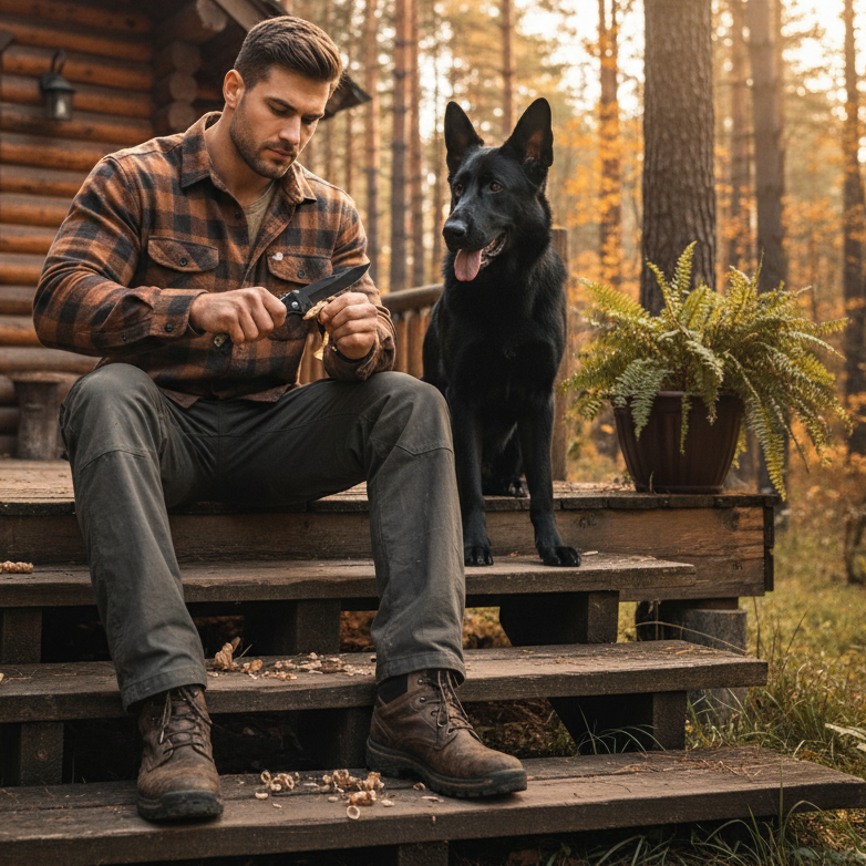 Tactical Multifunctional Heavy-Duty Stainless Steel Folding Knife