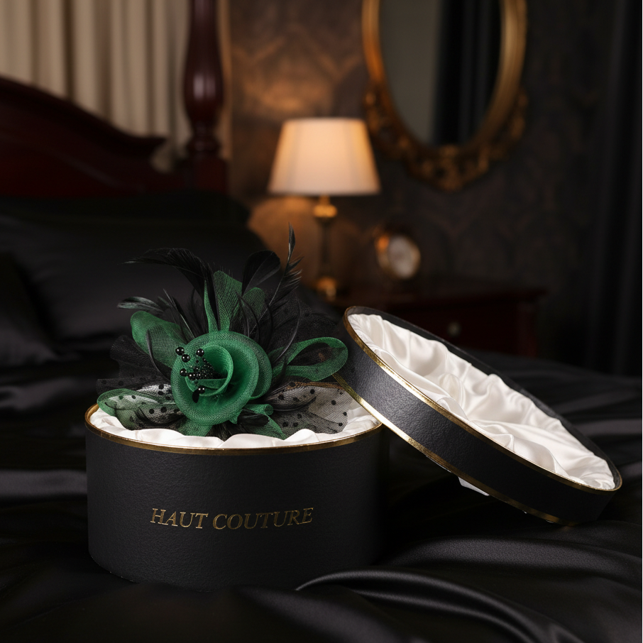 KOKO Mesh Feather Headband Fascinators